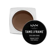 Akcesoria i kosmetyki do stylizacji brwi - NYX Tame Frame Brow Pomada Do Brwi Chocolate 02 - miniaturka - grafika 1