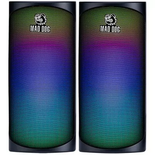 Głośniki MAD DOG PGS400 2.0 RGB | Bezpłatny transport - Głośniki komputerowe - miniaturka - grafika 1