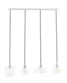 Lampy sufitowe - Kaspa Lampa wisząca Longis chrom 4 klosze 10523409 - miniaturka - grafika 1