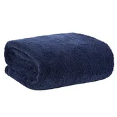 Koce - Koc EUROFIRANY D91 Lori 150 x 200 cm Granatowy - miniaturka - grafika 1