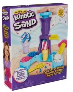 Kinetic Sand Piasek kinetyczny Wytwórnia lodów - Spin Master - Zabawki kreatywne - miniaturka - grafika 1