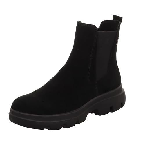 Legero Angelina Damskie śniegowce Gore-Tex z lekką podszewką, czarne 0000, 41 EU, czarny 000, 41 EU
