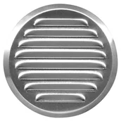Kratki wentylacyjne - Vents Kratka wentylacyjna śr. 100 mm chrom - miniaturka - grafika 1