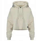 Bluzy damskie - LEE HOODIE SWEAT ECRU L36NTJNQ xs - miniaturka - grafika 1