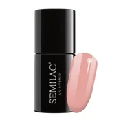 Lakiery hybrydowe - Semilac Baza Extend 5in1 Dirty Peach 817  7ml - miniaturka - grafika 1