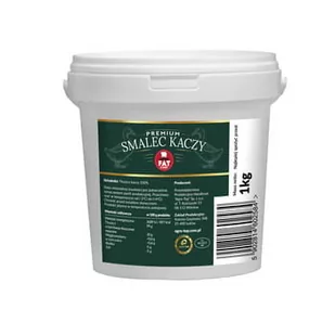 Premium Smalec Kaczy 1 Kg Fat Chef - Pasztet i przetwory mięsne - miniaturka - grafika 1