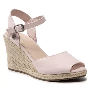 Espadryle damskie - Big Star Espadryle HH274832 Pink - grafika 1