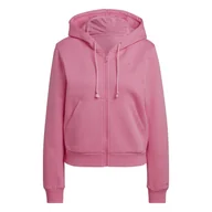 Bluzy damskie - Bluza z kapturem damska adidas ALL SZN Full-Zip różowa HK0409-S - miniaturka - grafika 1