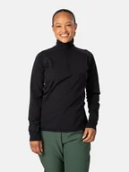 Bluzy damskie - KARI TRAA Bluza polarowa "Evelyn" w kolorze czarnym - miniaturka - grafika 1