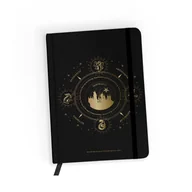 Notesy i bloczki - Notes w linie, Harry Potter 009, czarny z kolorowym nadrukiem - miniaturka - grafika 1