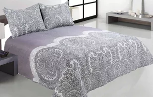 Narzuta 240 x 220 Pikowana Dwustronna Lace Wrzos - Narzuty - miniaturka - grafika 2