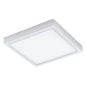 Lampy ogrodowe - Eglo Plafon LAMPA sufitowa ARGOLIS 96494 elewacyjna OPRAWA ścienna LED 22W ogrodowy KINKIET kwadratowy outdoor IP44 biały 96494 - miniaturka - grafika 1