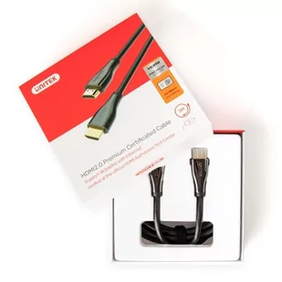 Unitek KABEL HDMI PREMIUM CERTIFIED 2.0 M/M, 1,5M 2_303004 - Kable - miniaturka - grafika 3