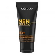 Kremy do twarzy - Soraya Men Energy Energizujący krem przeciwzmarszczkowy 50+ 50 ml - miniaturka - grafika 1