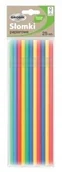 Słomki do napojów - Grosik Słomki Rurki Biodegradowalne Kolorowe X 25 - miniaturka - grafika 1
