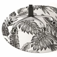 Podnóżki, podpórki, podkładki - Mata na podłogę pod krzesło Liście palmowe fi100 cm - miniaturka - grafika 1