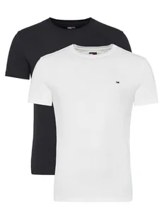 Tommy Jeans Komplet 2 t-shirtów DM0DM20687 Kolorowy Slim Fit - Koszulki męskie - miniaturka - grafika 1