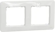 Klawisze i ramki - Ramka 2-krotna, biały SEDNA DESIGN - miniaturka - grafika 1