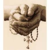 Pasmanteria - Haft krzyżykowy - Zestaw do haftu - Modlitwa - miniaturka - grafika 1