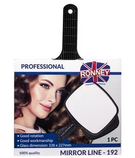 Ronney Ronney Profesjonalne lusterko z rączką  Mirror Line  192 Model RA 00192 - Lusterka do makijażu - miniaturka - grafika 1