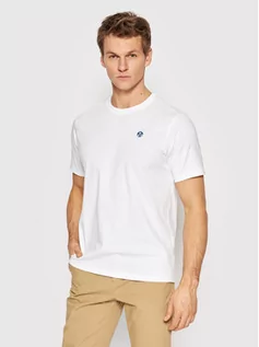 Koszulki i topy damskie - North Sails T-Shirt Logo 692791 Biały Regular Fit - grafika 1
