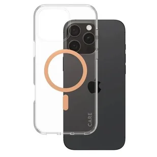 Etui PANZERGLASS Flagship MagSafe do Apple iPhone 16 Pro Max Przezroczysto-brzoskwiniowy - Etui i futerały do telefonów - miniaturka - grafika 1