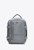 Plecaki - Wielofunkcyjny plecak podróżny 2w1 szary - miniaturka - grafika 1