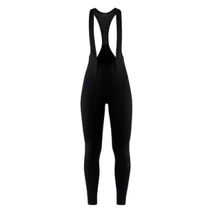 Damskie Spodnie CRAFT CORE BIKE SUBZ BIB TIGHTS W 1911201-999000 – Czarny - Spodnie rowerowe - miniaturka - grafika 1