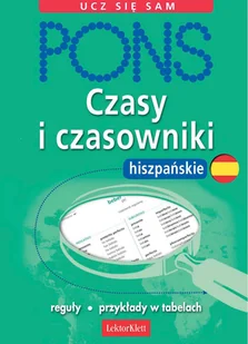 Czasy i czasowniki - HISZPAŃSKI - E-booki - języki obce - miniaturka - grafika 1