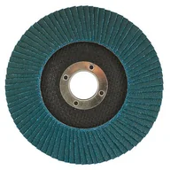 Materiały ścierne - Ściernica listkowa 125 x 22,2 mm, K40, cyrkonowa GRAPHITE - miniaturka - grafika 1