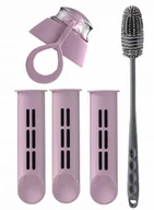 Wkłady filtrujące - Filtr 3 szt do butelki Dafi Soft jagodowy nakrętka + szczoteczka do mycia - miniaturka - grafika 1