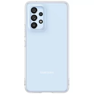 Samsung nakładka Soft Clear Cover do Samsung Galaxy A53 5G transparentna EF-QA536TTEGWW - Etui i futerały do telefonów - miniaturka - grafika 1