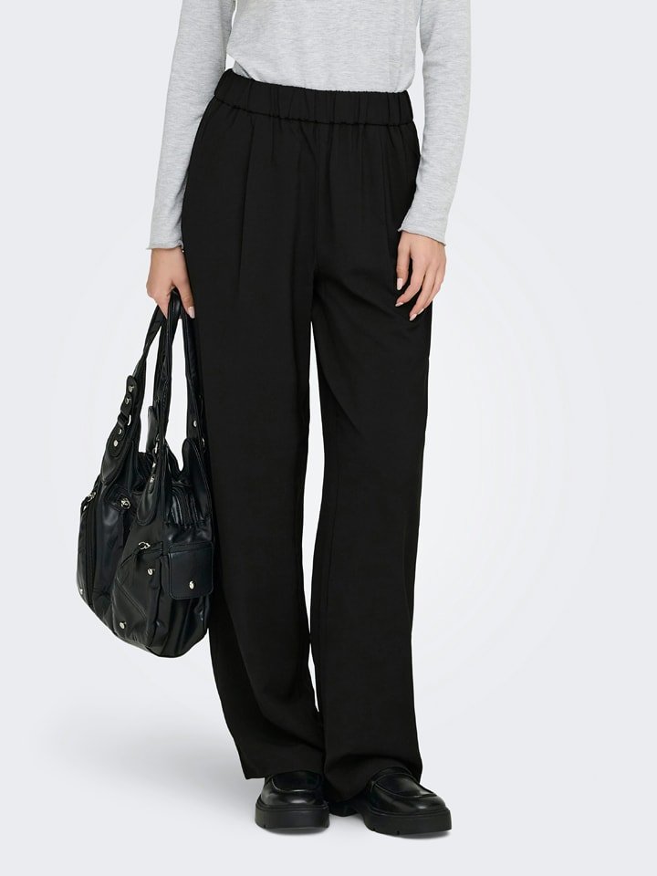 ONLY Spodnie w kolorze czarnym