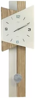 Zegary - Zegar ścienny JVD NS16073.3 drewniany z wahadłem - miniaturka - grafika 1