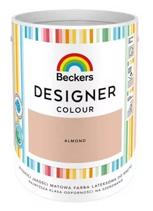 Beckers Emulsja Designer Colour almond 5l 57201 - Farby wewnętrzne - miniaturka - grafika 1