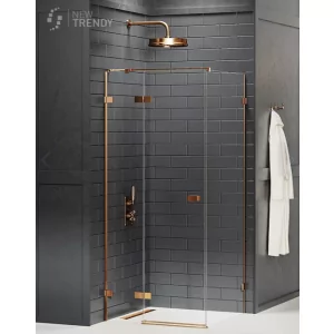 New Trendy EXK-3547 KABINA AVEXA COOPER PROSTOKĄTNA L 80x90x200 CZYSTE 6mm ACTIVE SHIELD - Kabiny prysznicowe - miniaturka - grafika 1
