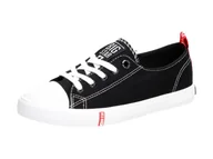 Trampki damskie - Big Star Czarne trampki damskie FF274085 - miniaturka - grafika 1