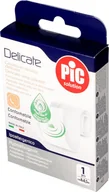 Apteczki i materiały opatrunkowe - Plaster z antybakteryjnym opatrunkiem do cięcia Pic Delicate biały (Pic Solution) - miniaturka - grafika 1