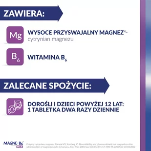 Sanofi Aventis MAGNE-B6 MAX 50 szt. - Witaminy i minerały - miniaturka - grafika 1