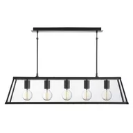 Lampy sufitowe - Searchlight 5-punktowa latarniowa lampa wisząca Voyager - miniaturka - grafika 1