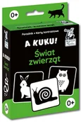 Książki edukacyjne - A kuku! Świat zwierząt. Karty kontrastowe + poradnik - miniaturka - grafika 1