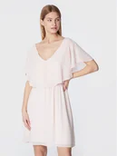 Sukienki - NAF NAF Sukienka koktajlowa Lazale DNR3Z Różowy Regular Fit - miniaturka - grafika 1