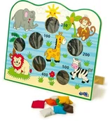 Zabawki i gry sportowe - Ścianka z dziurkami do rzucania i woreczkami Legler Africa - miniaturka - grafika 1