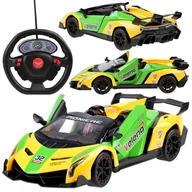 Zabawki zdalnie sterowane - Autko sportowe z otwierane drzwi + pilot RC0583 - miniaturka - grafika 1