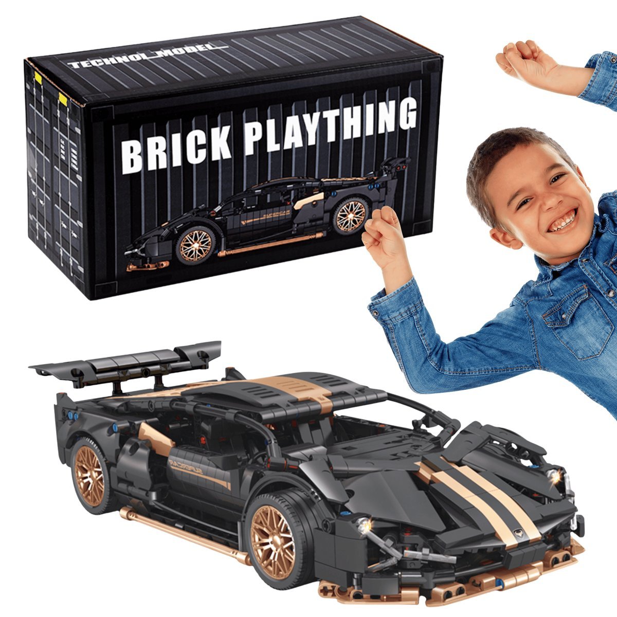 ZESTAW KLOCKÓW KONSTRUKCYJNYCH dla dzieci RTDR457-10 Brick Plaything na Prezent