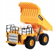 Zabawki zdalnie sterowane - HYDRAULICZNA WYWROTKA RC CIĘŻARÓWKA WYWROTKA POJAZD BUDOWLANY 1:24 - miniaturka - grafika 1