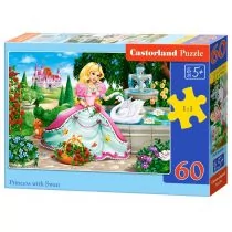 Castorland Puzzle Princess with Swan 80 - Puzzle - miniaturka - grafika 1