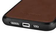 Etui i futerały do telefonów - iCarer Leather Oil Wax etui pokryte naturalną skórą do iPhone 14 Plus (kompatybilne z MagSafe) brązowy (WMI14220719-BN) - miniaturka - grafika 1