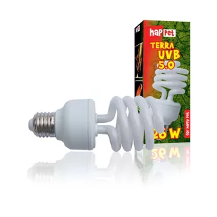 Żarówka Terra UVB Happet 5.0/26W - Akcesoria do terrarium - miniaturka - grafika 1