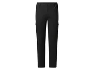 Spodnie męskie - esmara Men Spodnie cargo męskie z bawełną (Czarny, M (48/50)) - miniaturka - grafika 1